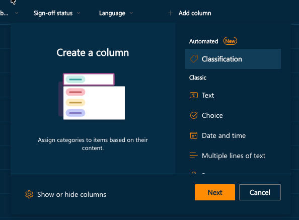 Vad är ”metadata” i SharePoint Online?
